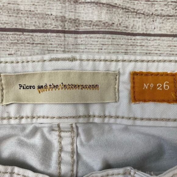 Pilcro and the letterpress Anthropologie women 26 crop low rise jeans - Picture 7 of 11